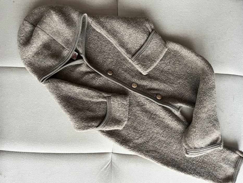 Wełniany kombinezon Engel Walnuss merino 62/68