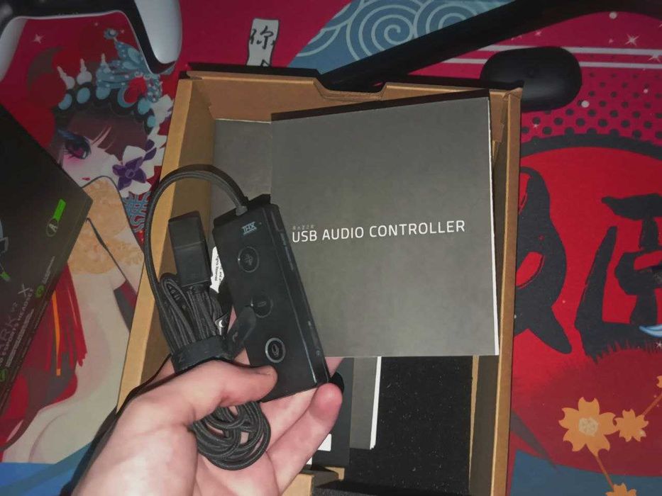 Razer BlackShark V2 X + рідкісна Razer USB Audio Controller