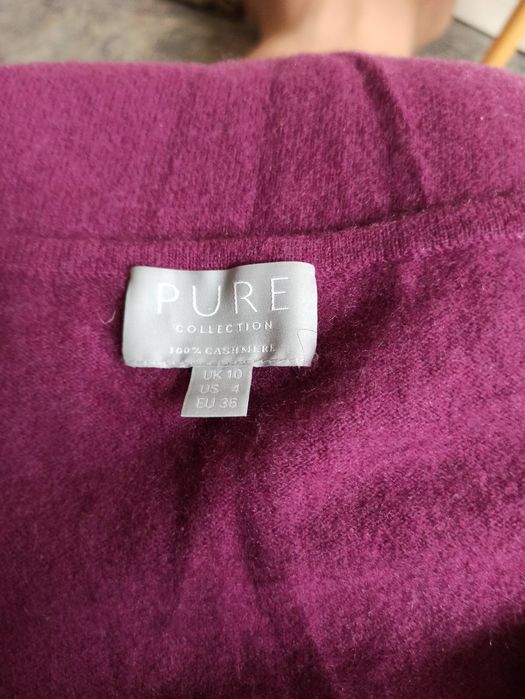 Свитер лиловый кашемир,р.46