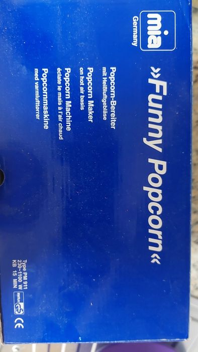 Máquina Pipocas NOVA