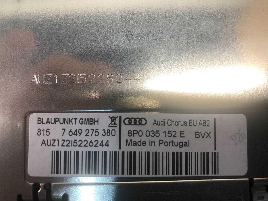 Radio  Audi A3 Chorus