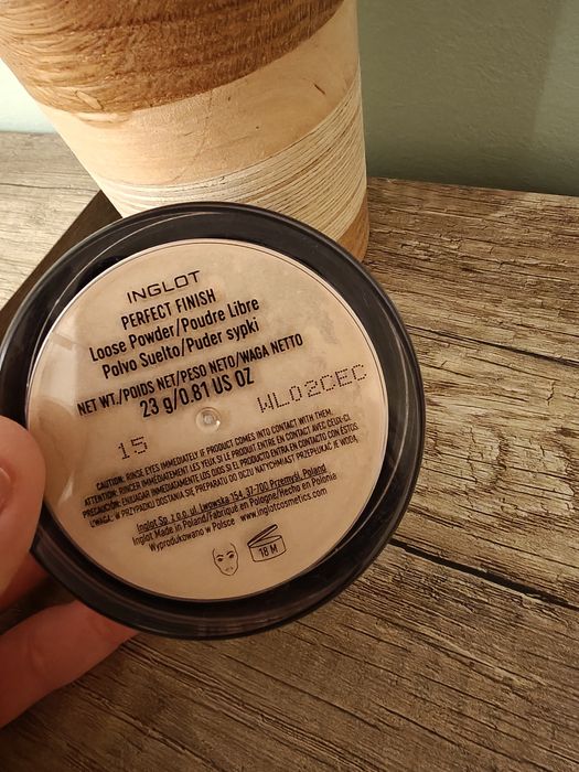 Inglot, Perfect Finish, puder sypki nr 15