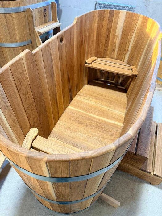 Бочка купель дубова