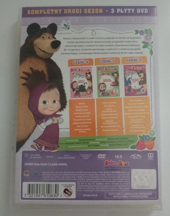 Kolekcja bajek Masha i niedźwiedź