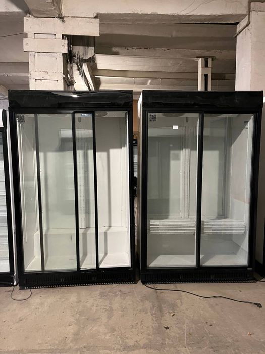 Холодильники, однодверні, дводверні, барні, для мяса, напоїв, пива