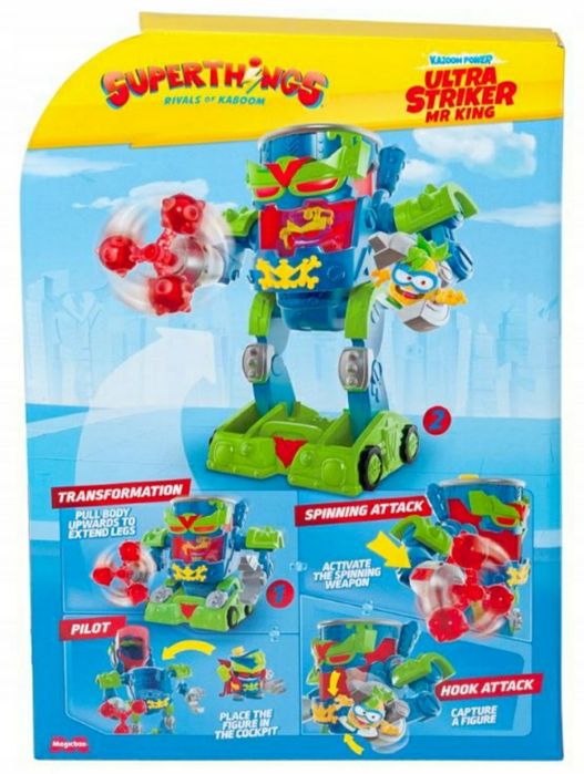 Super Zings Super Things Rivals of Kaboom Ultra Striker Mr King