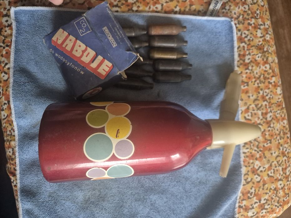 Syfon do wody gazowanej PRL