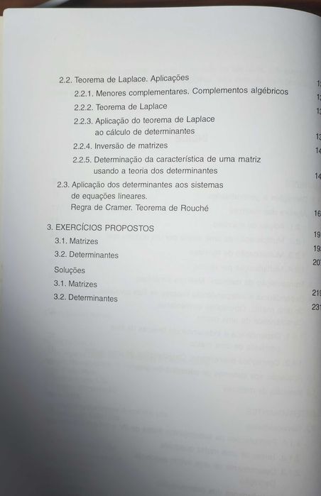 Livro | Álgebra Linear - Matrizes e determinantes (vol. 1)