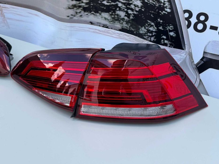 Стопи хеч бек LED-ліхтарі Volkswagen Golf VII рест  до рест  Mk7 7.5 Європа