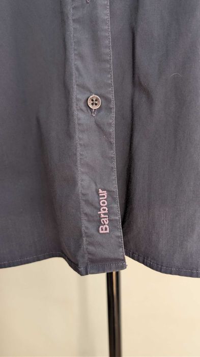 Koszula damska Barbour 40 (L) Overton – granatowa, kwiaty