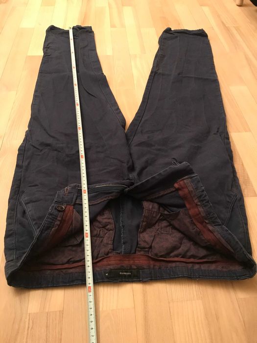 spodnie granatowe Reserved