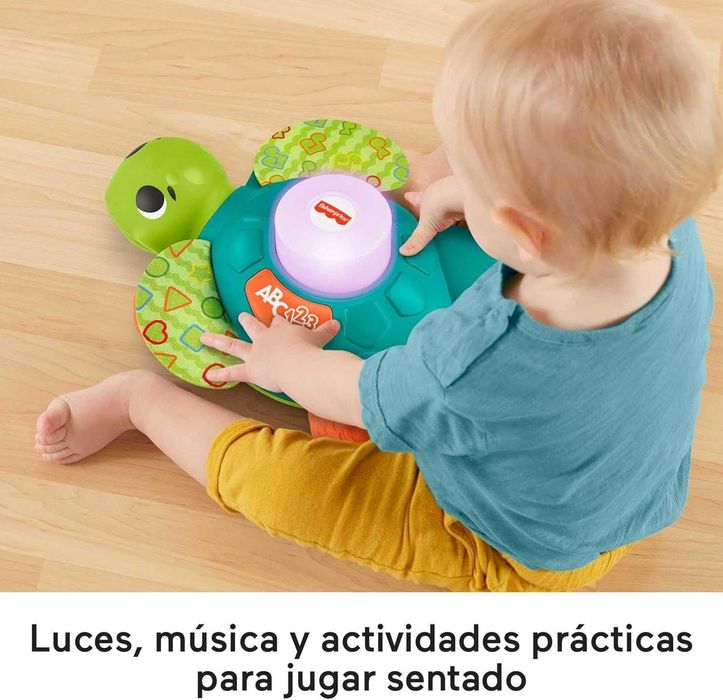 FISHER PRICE GXK31 żółw morski interaktywny 9m+ HISZPAŃSKI C253