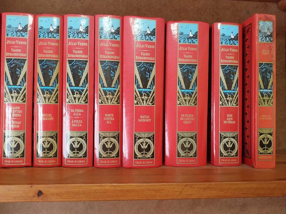 Vendo livros Julio Verne da coleção Circulo de Leitores