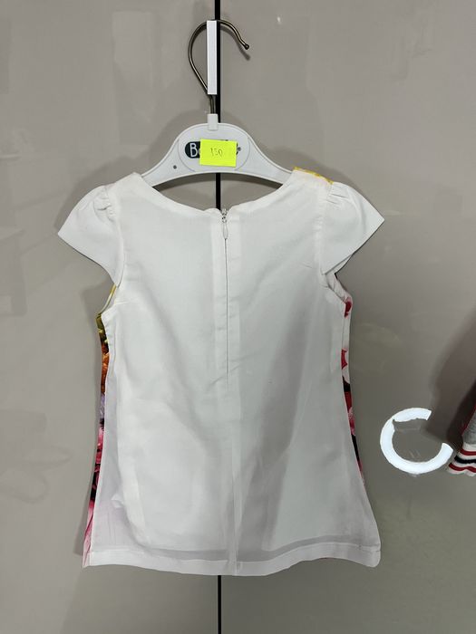 Дитяча сукня з принтом метеликів, 86 см