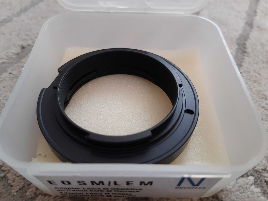 Adapter Novoflex Canon EOSM/LEM