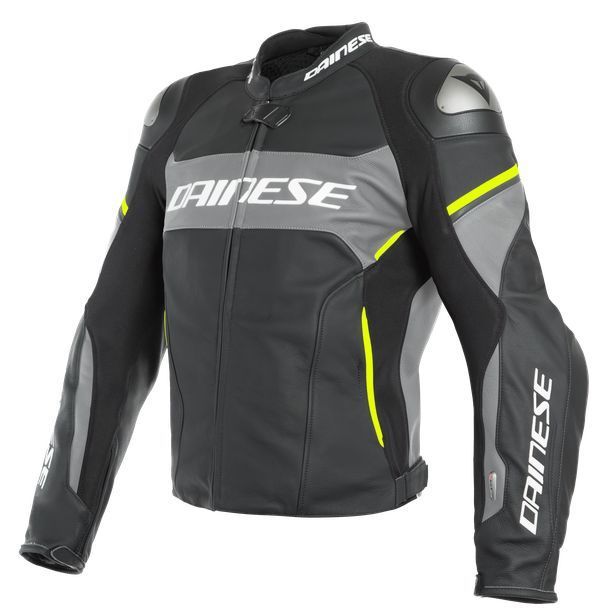casaco pele dainese racing 3 d-air