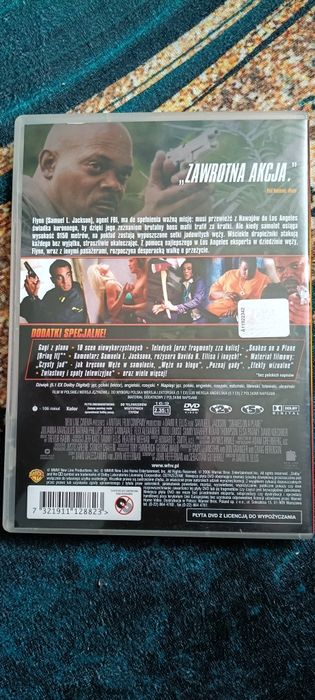 Węże w samolocie film dvd