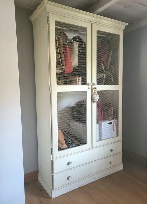 armario enorme, estante, roupeiro, arrumação, movel, rustico