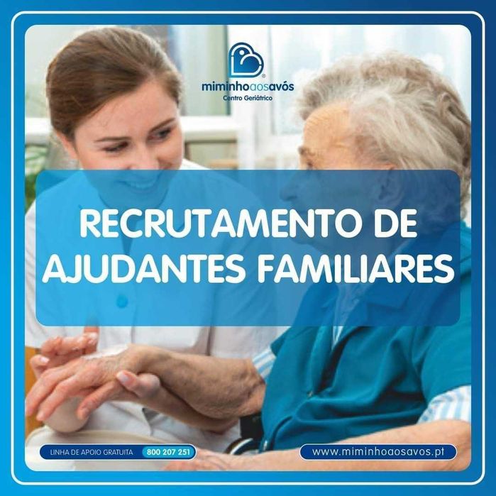 AJUDANTE FAMILIAR (F) - Souto  Part-Time