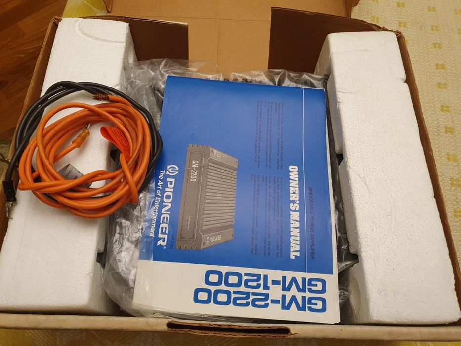 Автомобільний аудіопідсилювач NOS.  PIONEER GM1200.          MADE IN U