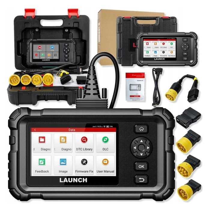 Launch CRP129HD Ciężarowe Autobusy Koparki Traktory ADBLUE DPF I inne