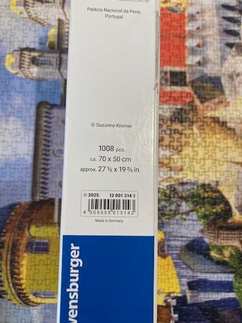 Ravensburger - Puzzle 1000 peças Palácio Nacional da Pena