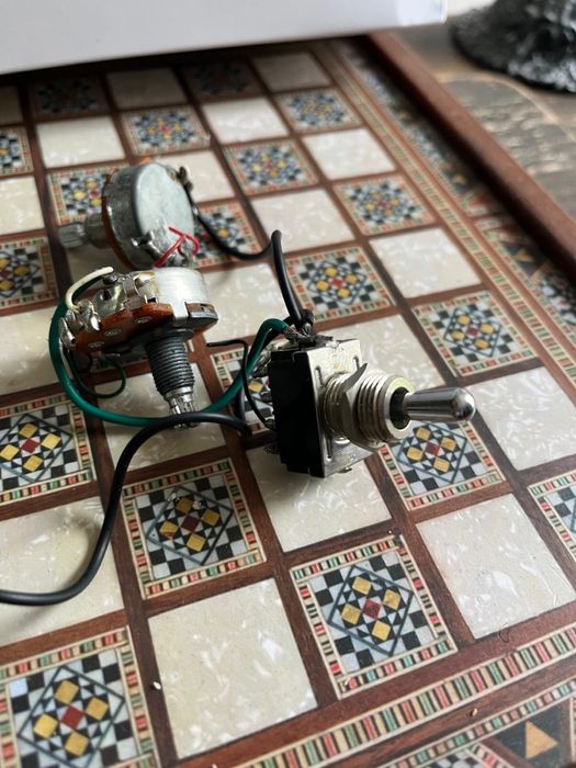 IBANEZ Guitar 3 Way Toogle Switch - Chrome