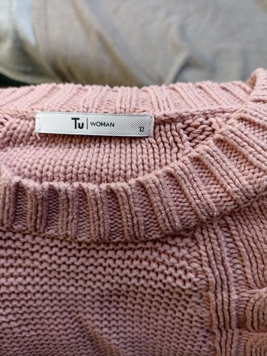 Tu sweter frędzle s-m