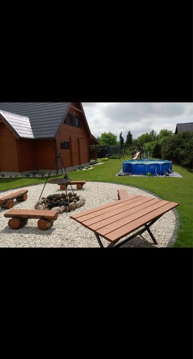 Dom letniskowy rekreacyjny nad jeziorem wynajem Mazury Warmia m. Urowo