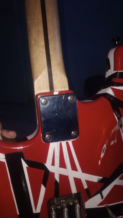 Gitara EvH Frankenstrat - replica (CENA DO NEGOCJACJI)