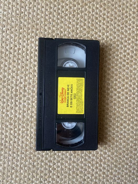 Cassete da Branca de Neve e os sete anões,VHS