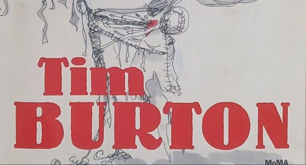 Tim Burton Livro Antigo
