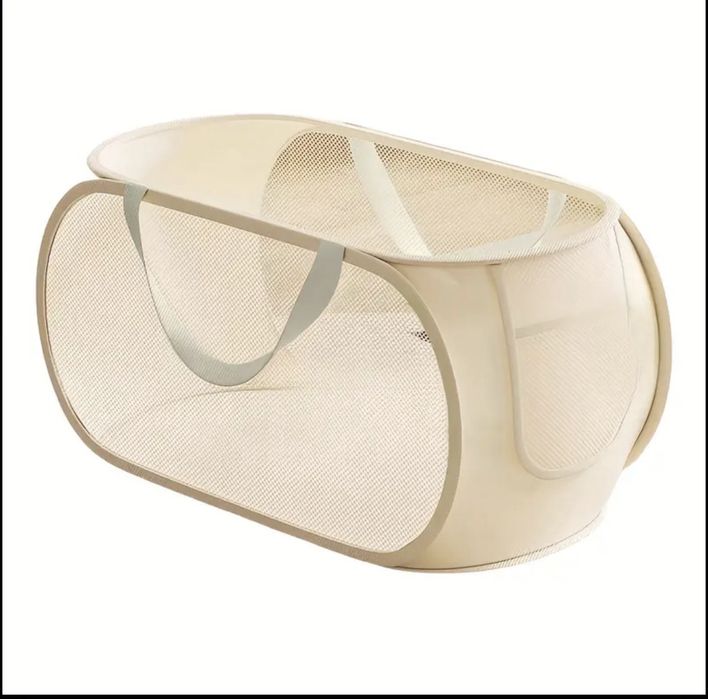 Великий прозорий кошик-органайзер для зберігання іграшок