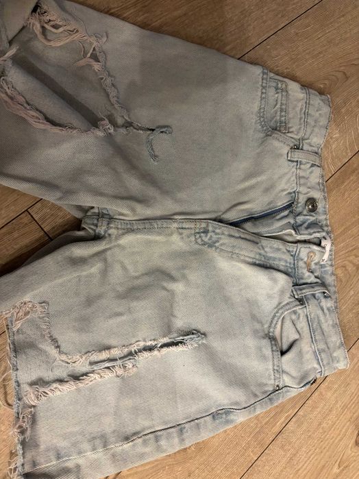 Spodenki Cropp denim rozm.34 jasny jeans