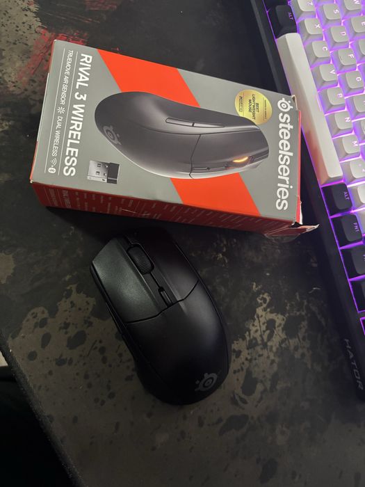 Myszka steelseries rivel 3 wireless