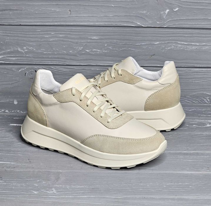 36-41 Натуральная Кожа! Женские белые бежевые черные кожаные кроссовки