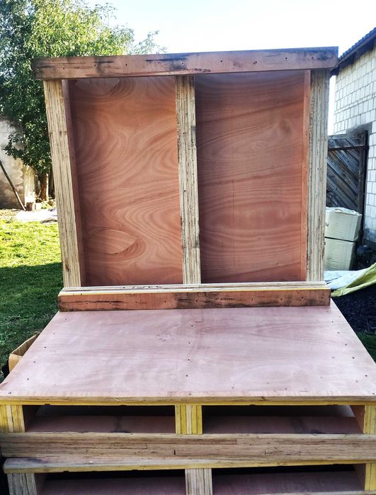 Mocne Blaty Paletowe 125x110cm ze Sklejki 18mm