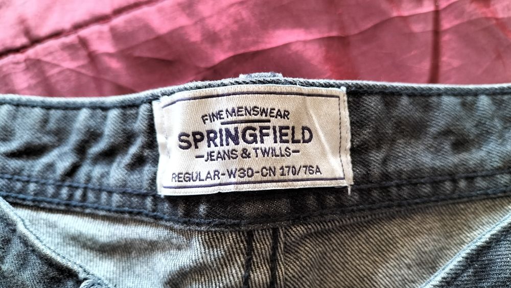 Calças de homem nº40, Springfield