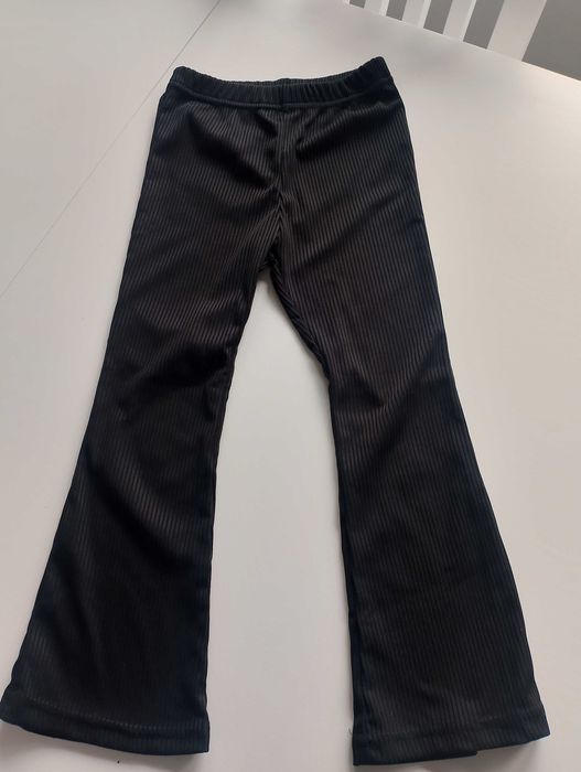 Leginsy rozszerzane dla dziewczynki 110 cm