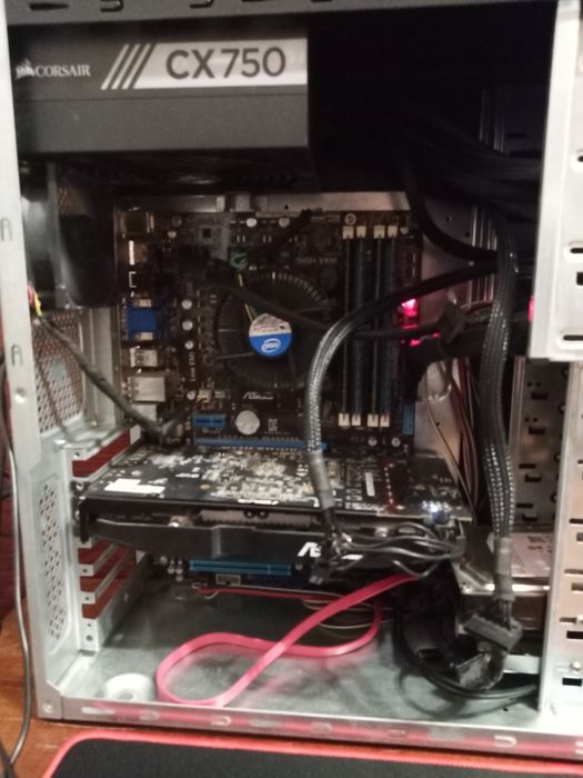 Комп'ютер,16 ГБ оуз, відео 8 ГБ rx 580, i7 3770k int