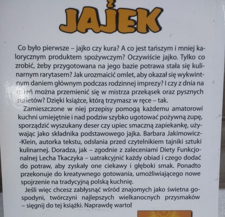 Potrawy z jajek Jakimowicz- Klein