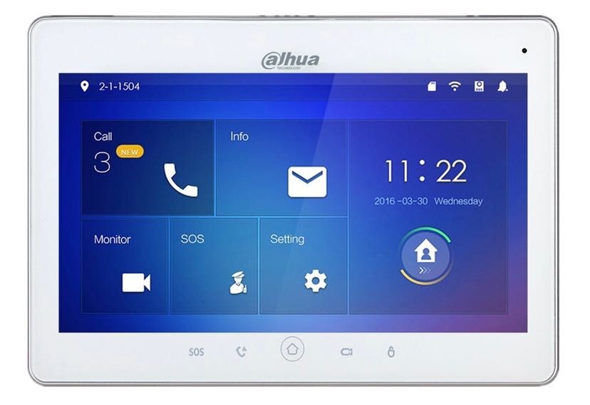 10" IP відеодомофон Dahua DHI-VTH5241DW-S2