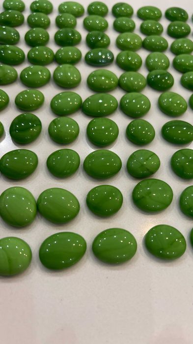 lote de 90 pedras verdes