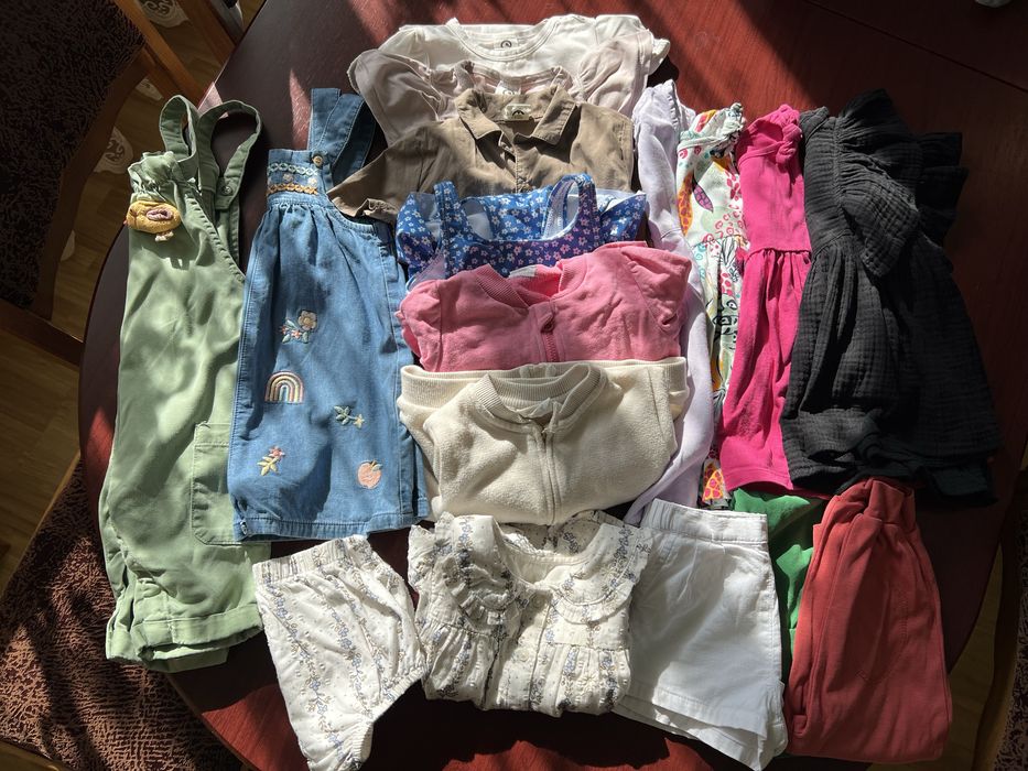 Літній і весняний одяг для дівчинки 80-86 next, green coton