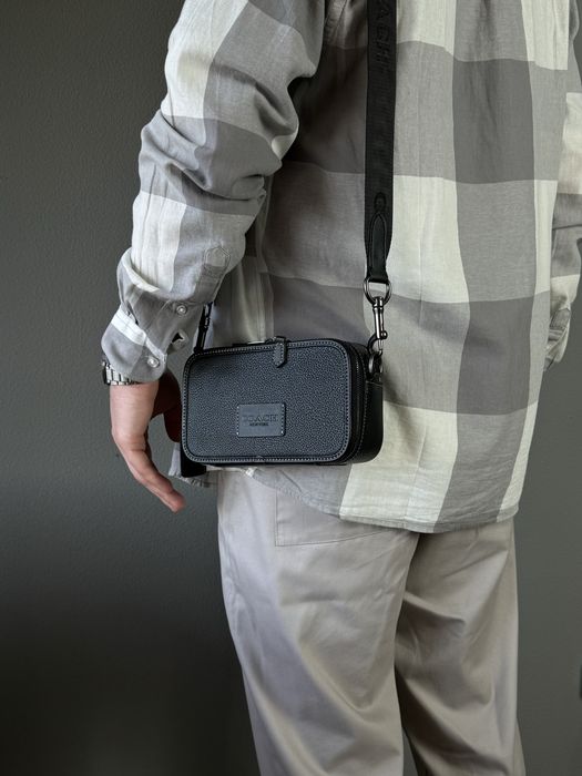 Чоловіча сумка Coach мужская сумка клатч барсетка мессенджер