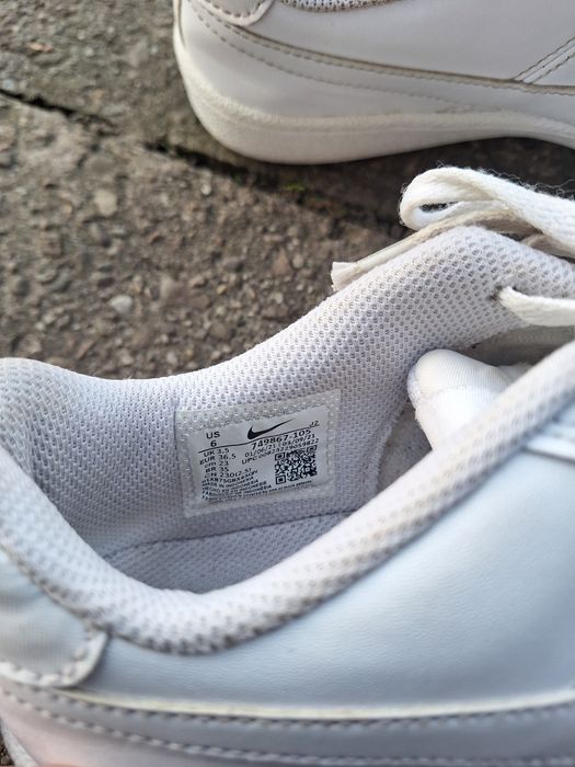 Nike biale damskie 36.5