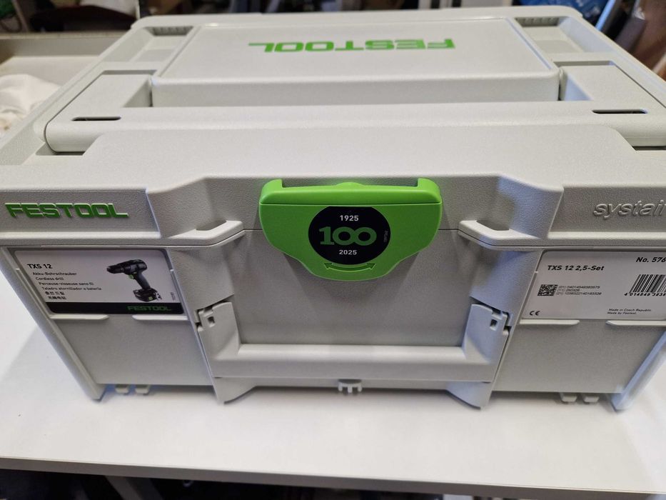 Wiertarko-wkrętarka Festool TXS 12 2,5 Set
