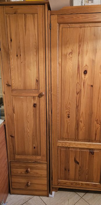 Szafa  drewniana  + dostawka