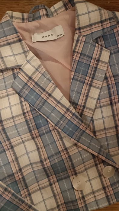 Komplet marynarka i spódniczka Reserved rozm. 128