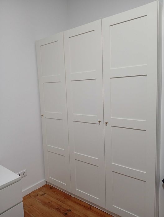 Roupeiro IKEA bergsbo Branco 2 modulos